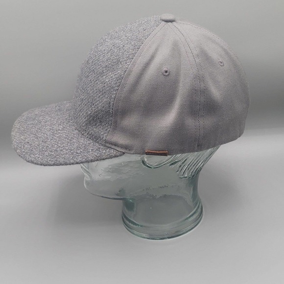 Kangol Flex Fit Baseball Cap Mens Size S/M Fitted Hat Tweed Gray Kangaroo - Picture 3 of 11